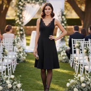 ALTUZARRA Black Ponte Dress Size 2